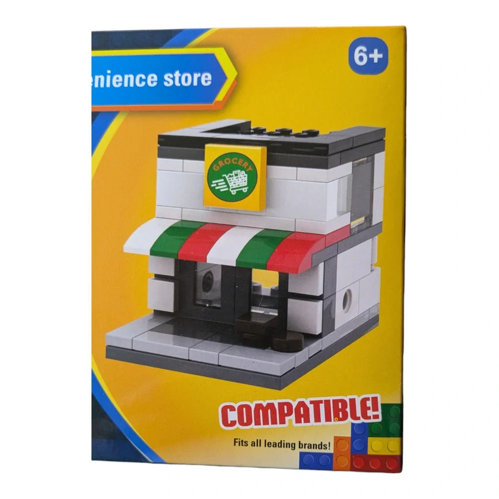 Make–it Blocks-Convenience Store-Brand New Factory Sealed-Compatible Brands